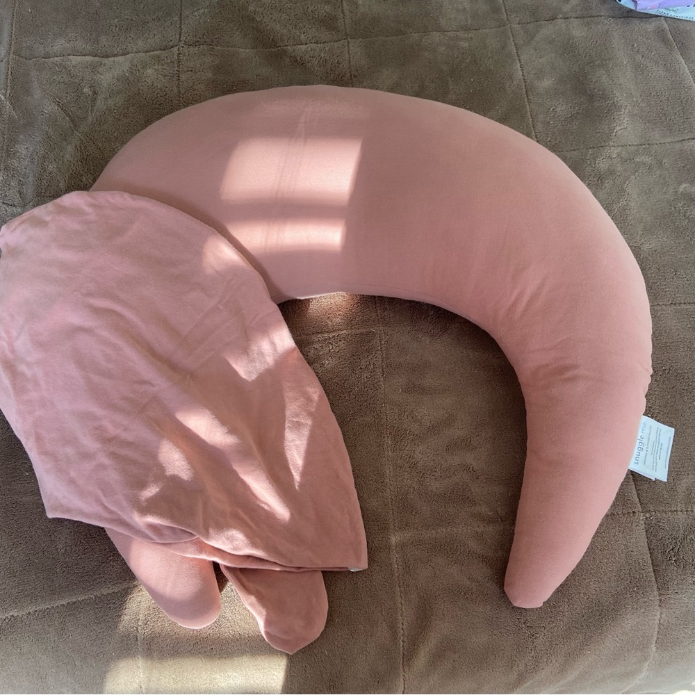 Snuggle Me Organic Nursing Pillow and Cover